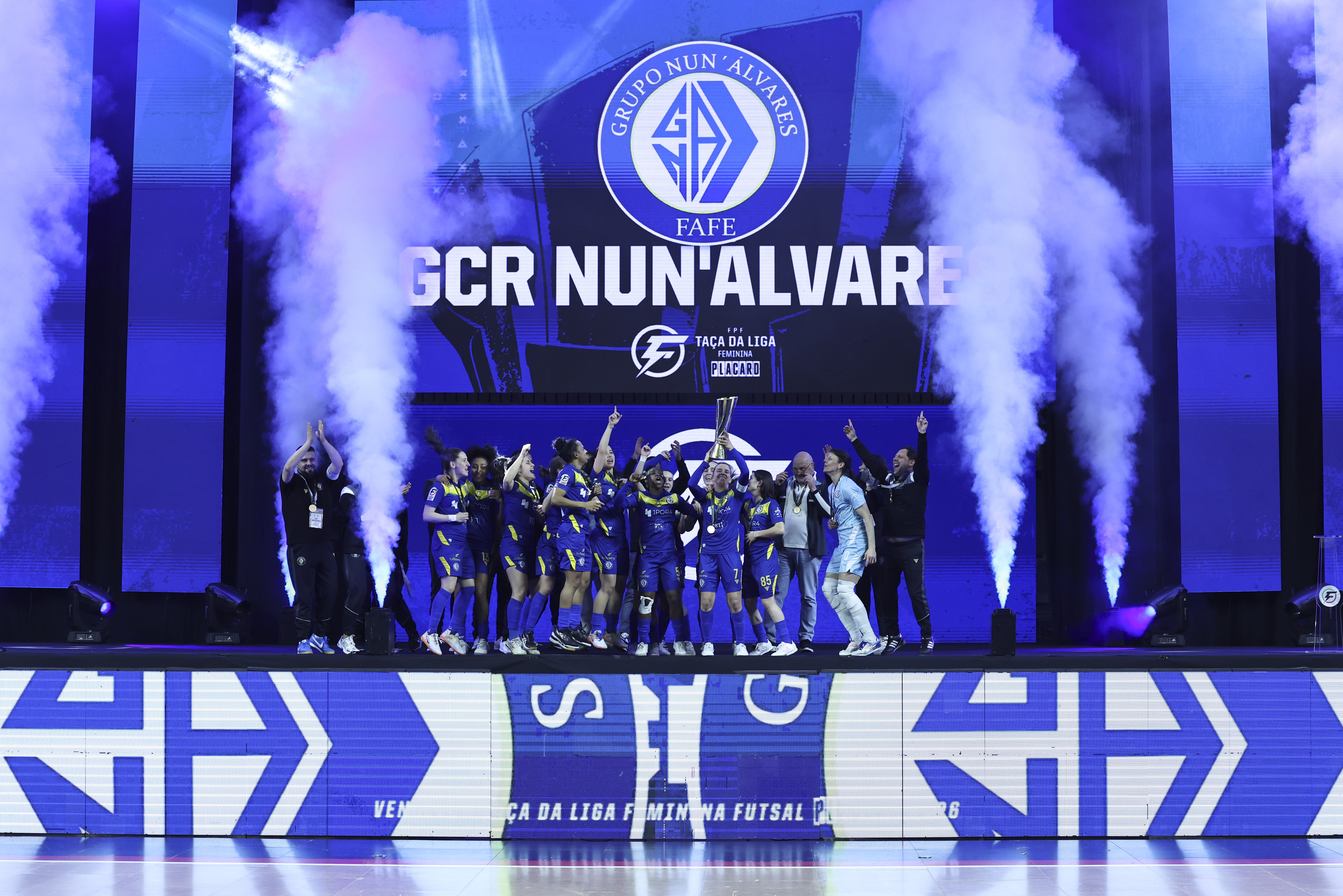 GCR Nun’Álvares vence Taça da Liga Feminina de Futsal